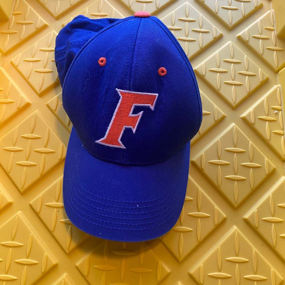 Vintage Florida Gators Hat Cap Adjustable Blue Captivating Headgear Football SEC